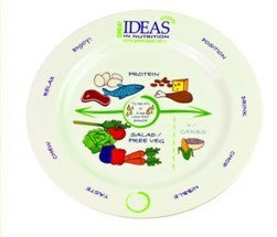 Portion Perfection Bariatric Plate - Porcelain