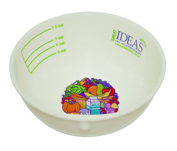 Portion Perfection Bariatric Bowl - Porcelain