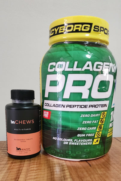 Basic Starter Kit - Vitamin Chews + Cyborg Collagen Protein Powder