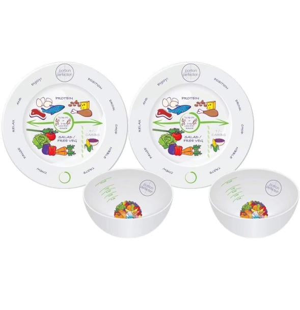 Portion Perfection plates & bowls